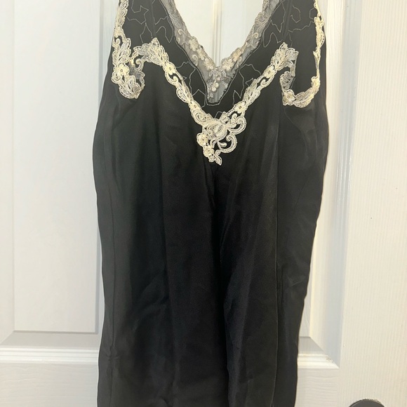 La Perla Maison Camisole with Floral Embroidery Top Only - Picture 4 of 7